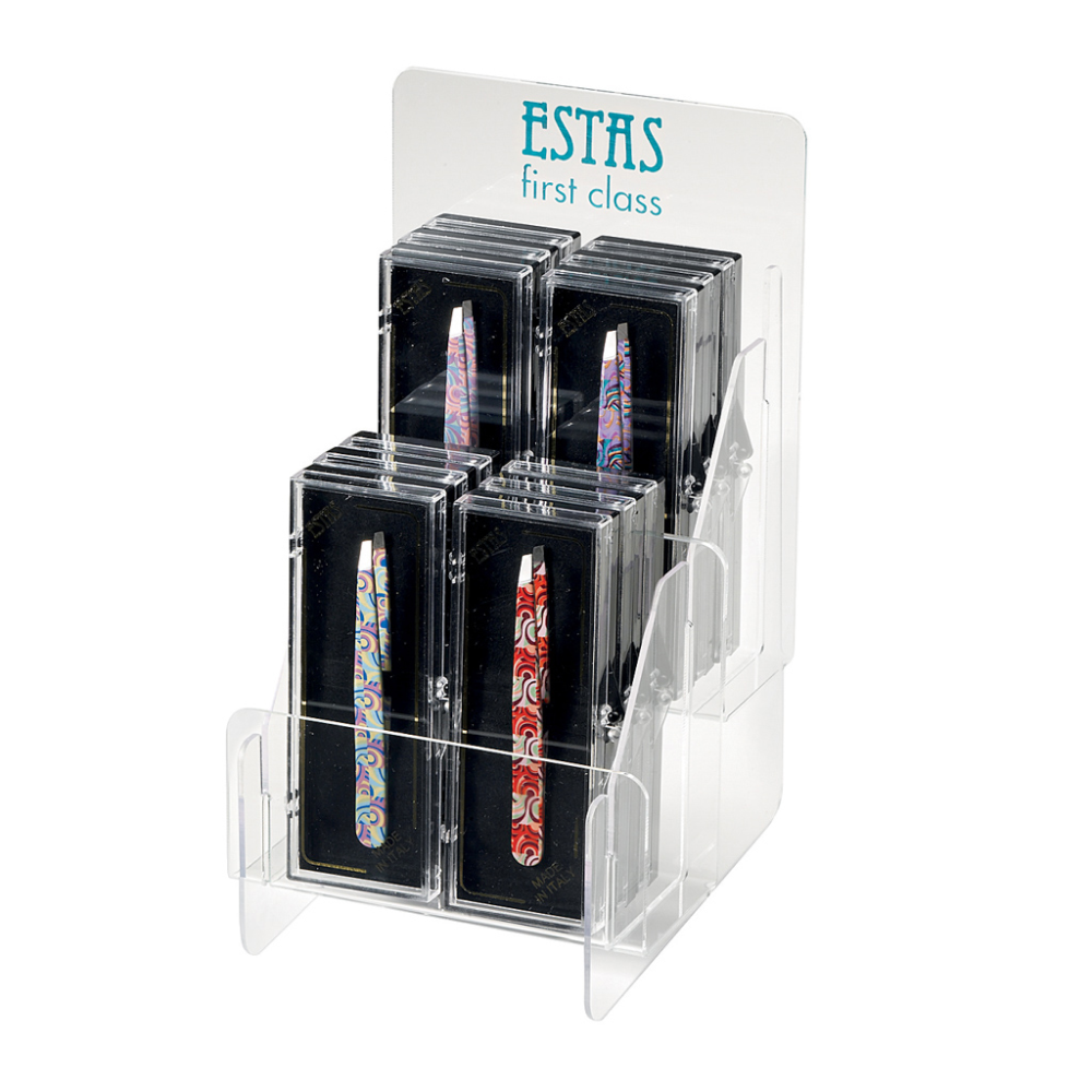 estas-espositore-pinza-obliqua-inox-fancy-24pz Estas Espositore Pinza Obliqua Inox Fancy 24PZ