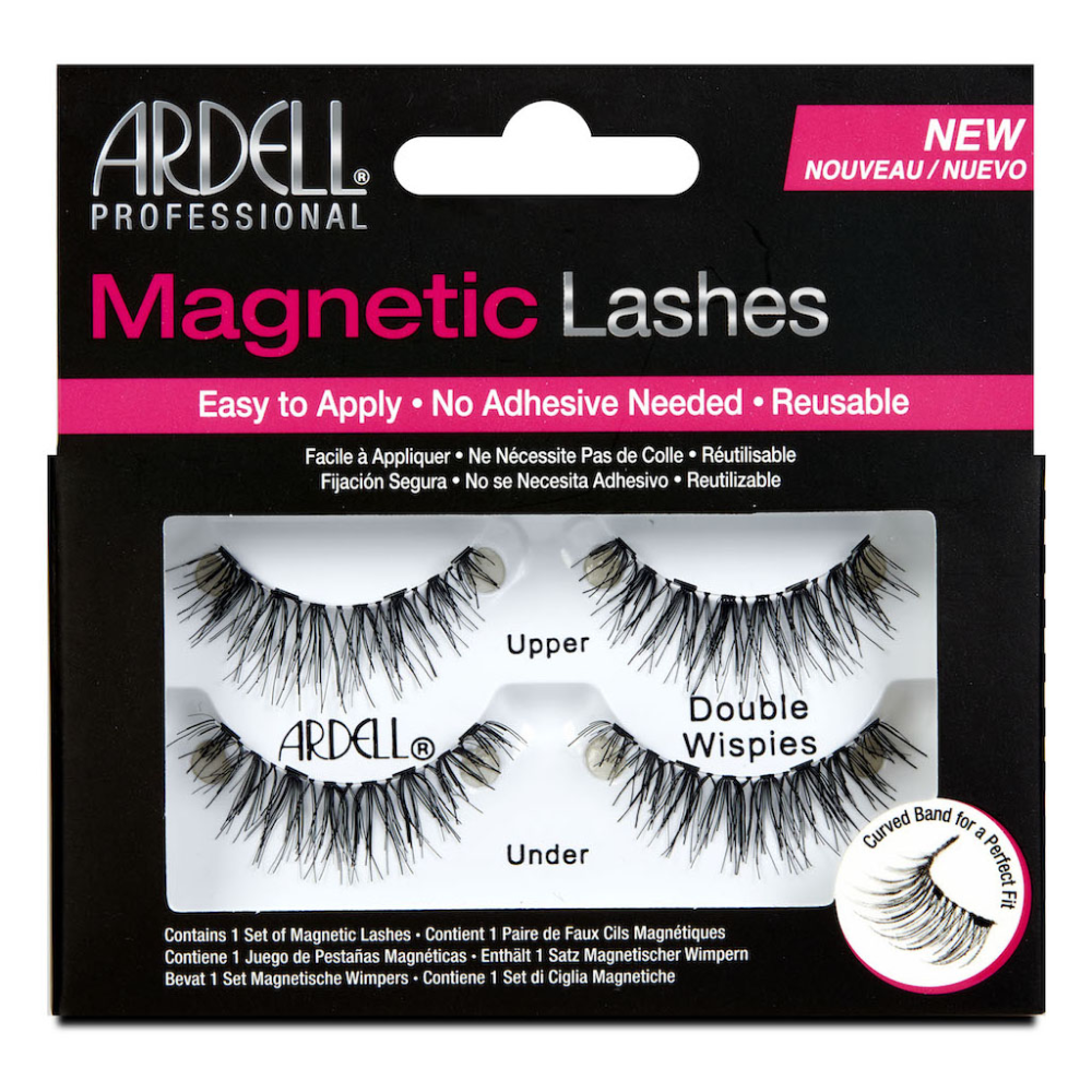 Confezione Ardell Magnetic Lashes Double Wispies ciglia finte magnetiche