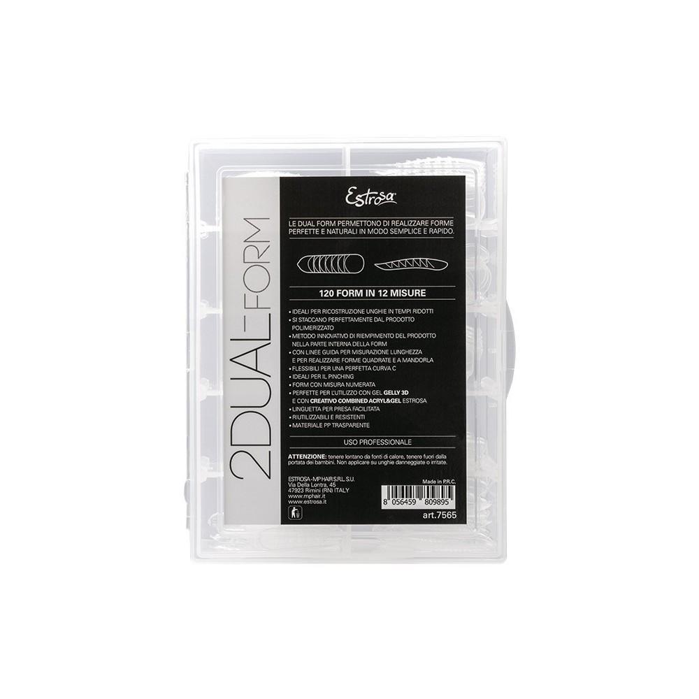 estrosa-dual-form-nail-sagome-120pz Estrosa Dual Form Nail Sagome 120PZ
