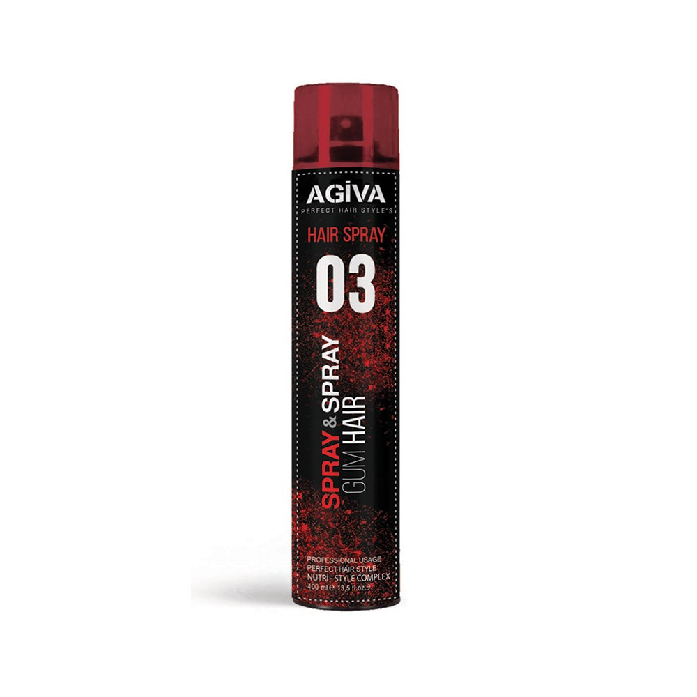 agiva-hair-spray-styling-gum-03-ultimate-hold-red-400ml Agiva Hair Spray Styling Gum 03 Ultimate Hold Red 400ML