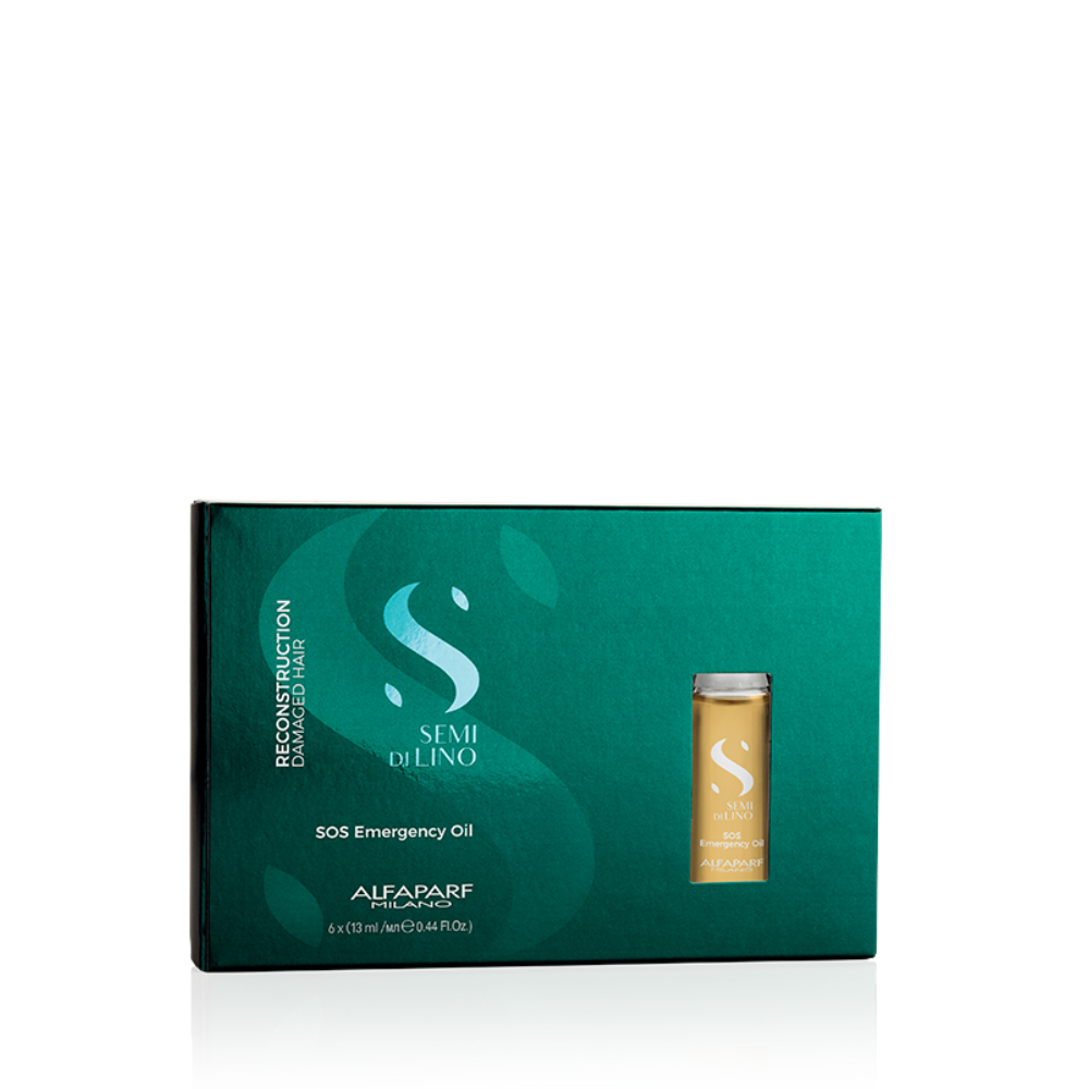 Alfaparf Olio Sos Emergency Semi Di Lino 6x13ML