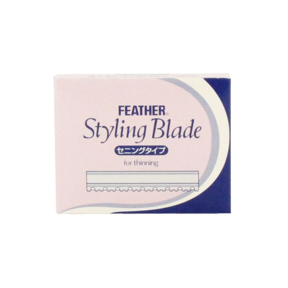 feather-styling-blade-thinning-lame-sfilzino-10-pz Feather Styling Blade Thinning Lame Sfilzino 10 PZ