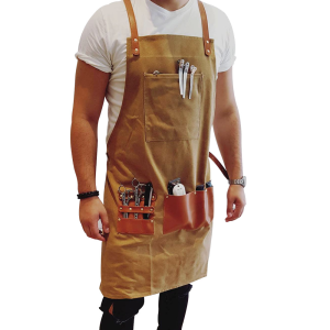 Barber pro grembiule barber desert sand