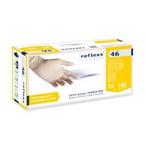 46 guanti lattice senza polvere 100pz r46 medium