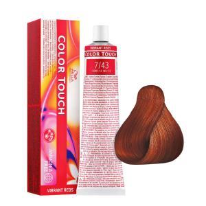 Color touch tono su tono 60ml 7/43 rame dorato medio