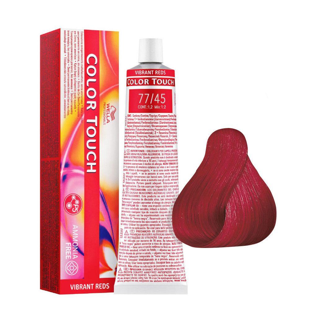 Wella Color Touch Tono Su Tono 60ML 77/45 Biondo Medio Intenso Rame Mogano