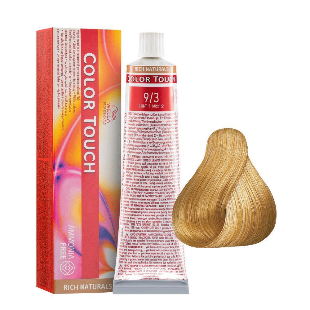 wella-color-touch-tono-su-tono-60ml-9/3-biondo-chiarissimo Wella Color Touch Tono Su Tono 60ML 9/3 Biondo Chiarissimo