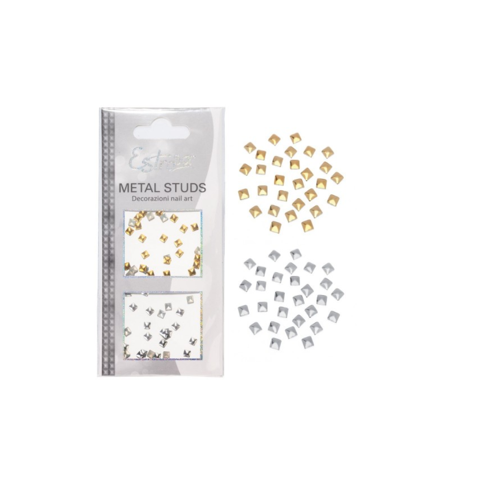 estrosa-square-2-mm-borchie-metal-studs Estrosa Square 2 mm Borchie Metal Studs
