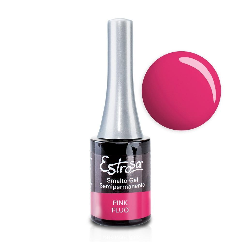 Estrosa Smalto Gel Semipermanente 14ML Pink Fluo