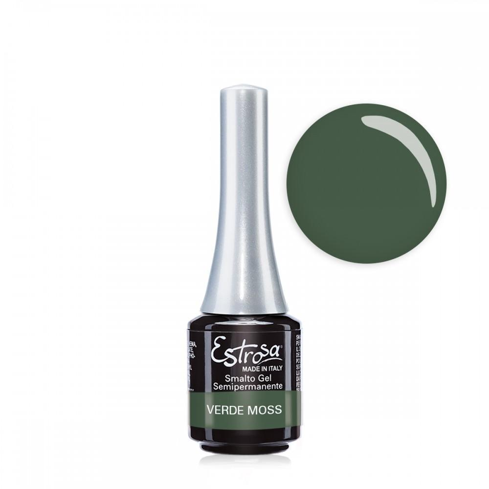 Estrosa Smalto Gel Semipermanente Mini 7ML Verde Moss