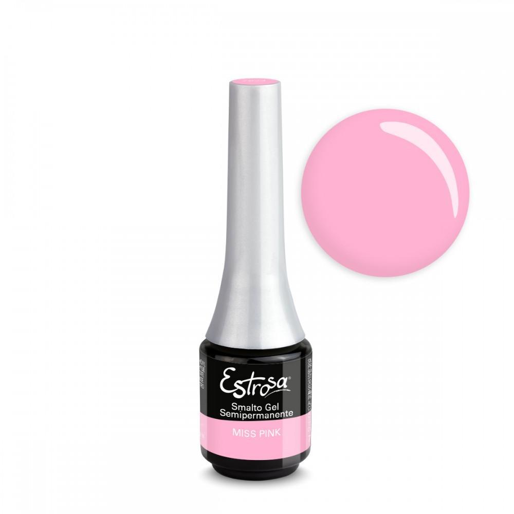 Estrosa Smalto Gel Semipermanente Mini 7ML Miss Pink