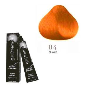 Tinta color cream argan oil 100ml 04 arancio