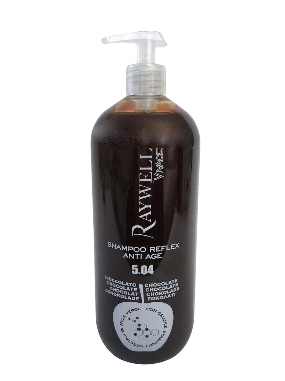 raywell-shampoo-riflessante-reflex-anti-age-1000ml-5.04-cioccolato Raywell Shampoo Riflessante Reflex Anti Age 1000ml 5.04 Cioccolato