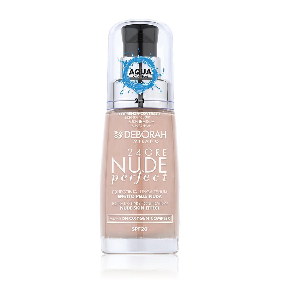 deborah-fondotinta-24-ore-nude-perfect-30ml-vanilla-2.1 Deborah Fondotinta 24 Ore Nude Perfect 30ML Vanilla 2.1