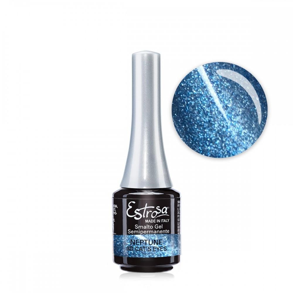 Estrosa Smalto Gel Semipermanente Cat's Eyes 7ML Neptune 9D