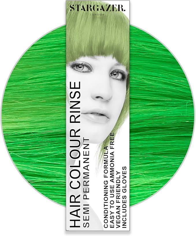 Stragazer Hair Colour Rinse Colorazione Diretta 70ML Uv Green