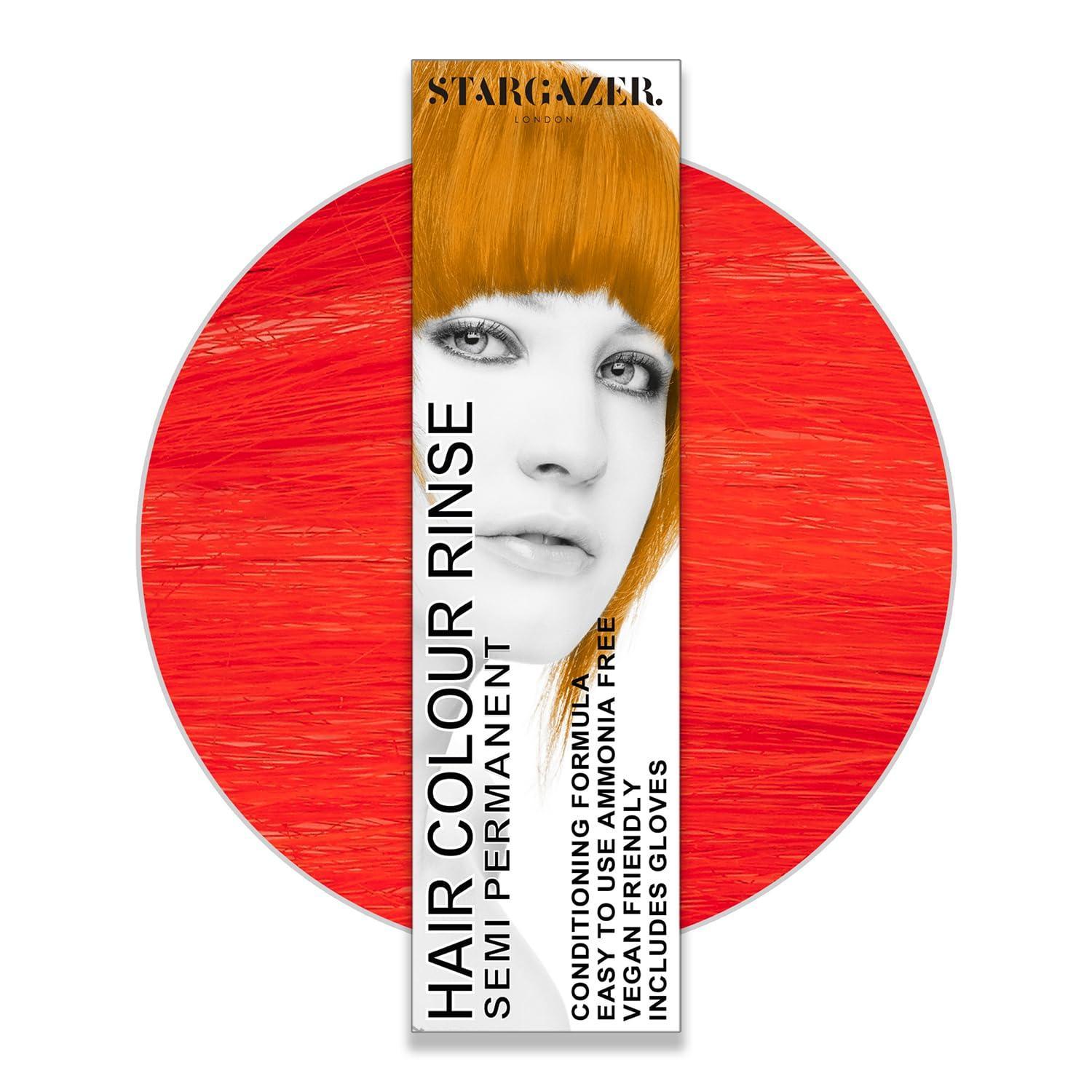 Stragazer Hair Colour Rinse Colorazione Diretta 70ML Uv Orange