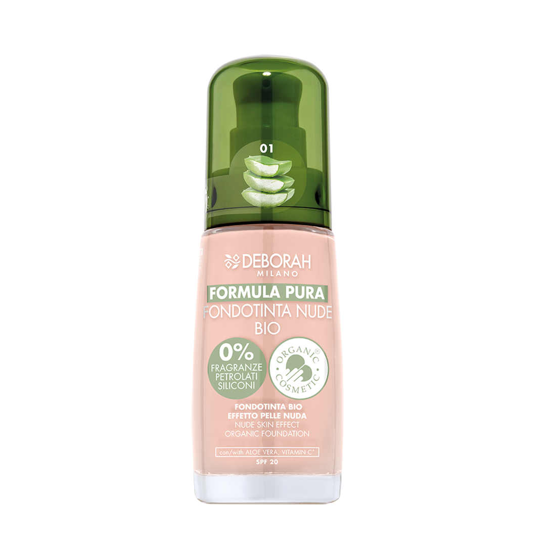 deborah-formula-pura-fondotinta-nude-n.1-ivory Deborah Formula Pura Fondotinta Nude N.1 Ivory