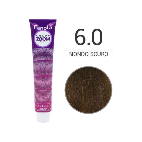 fanola-color-zoom-tinta-10-minuti-100-ml-6.0 Fanola Color Zoom Tinta 10 Minuti 100 ML 6.0