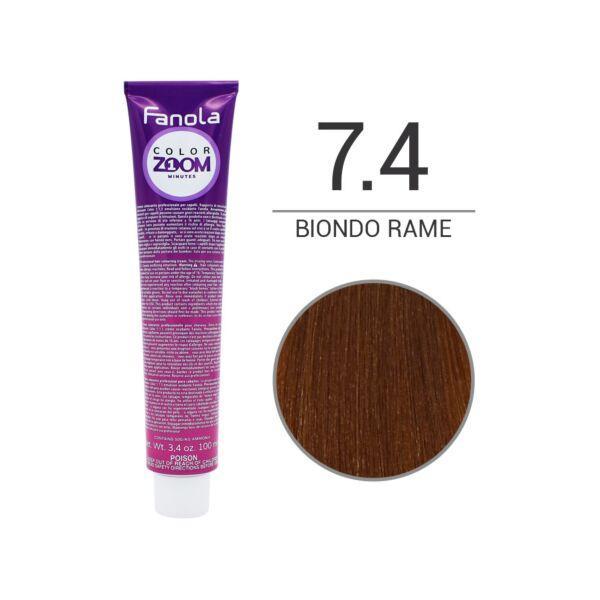 Fanola Color Zoom Tinta 10 Minuti 100 ML 7.4