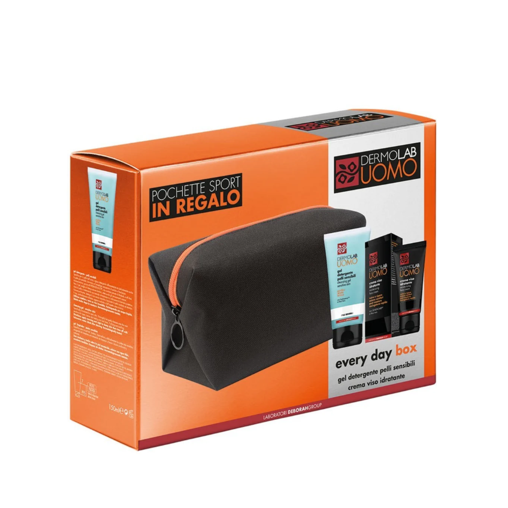 Dermolab Uomo Conf. Every Day Box Beauty + Gel Detergente 150ML + Crema Viso Idratante 50ML TBV002223