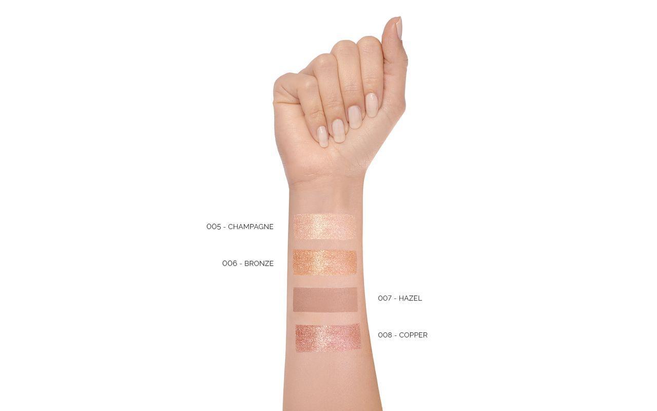 pupa-vamp-ombretto-liquido-006 Swatch ombretto liquido su pelle - Tonalità e effetto finish del Pupa Vamp 006