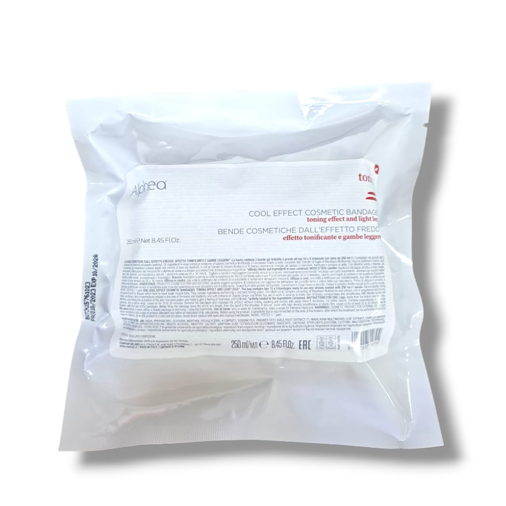 Alphea Tonic Bende Cosmetiche Effetto Freddo 250ML