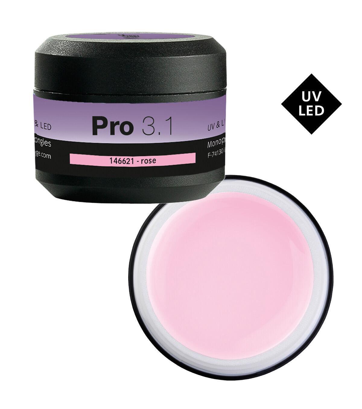 Gel monofase UV rosa Peggy Sage Pro 3.1, flacone da 15 grammi