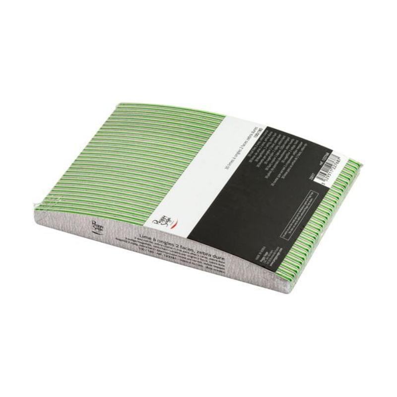 peggy sage peggy sage 122768 lotto di 30 limette mezzaluna 2 facce  zebra dura 100/180 - foto 1