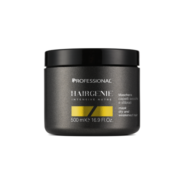 Professional Hairgenie Intensive Nutre Maschera Capelli Secchi 500ML