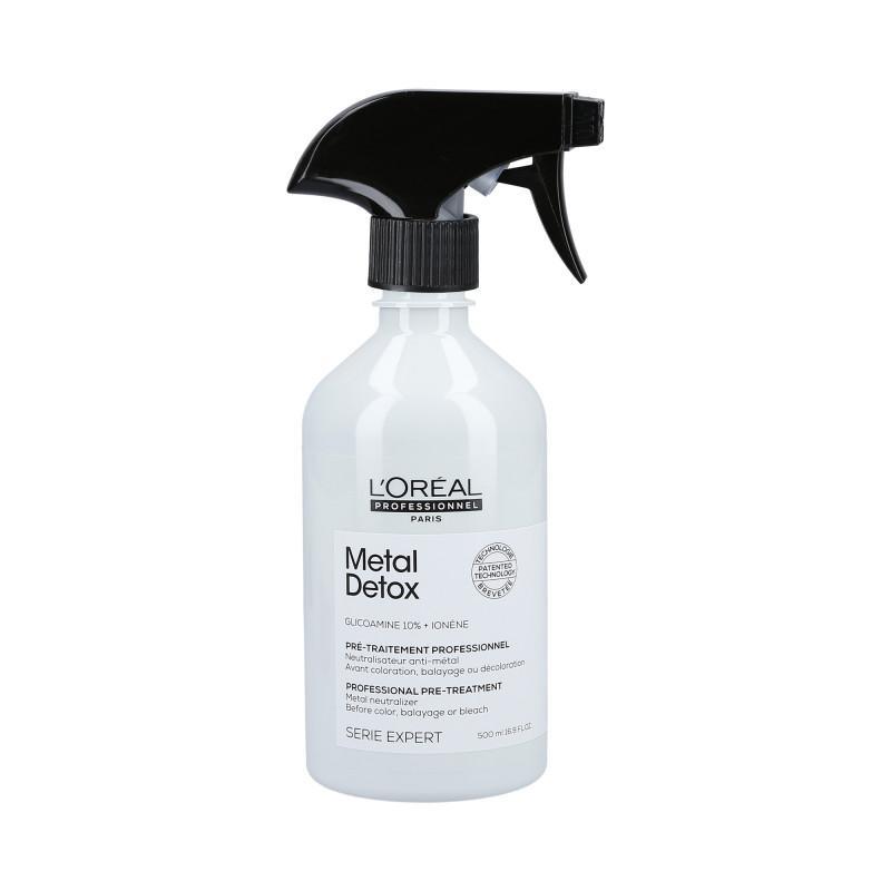 L'Oru00e9al Pre Trattamento Spray Metal Detox Serie Expert 500ML