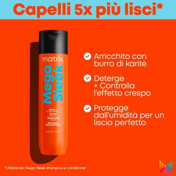 matrix-shampoo-anticrespo-mega-sleek-total-results-300ml Matrix Shampoo Anticrespo Mega Sleek Total Results 300ML