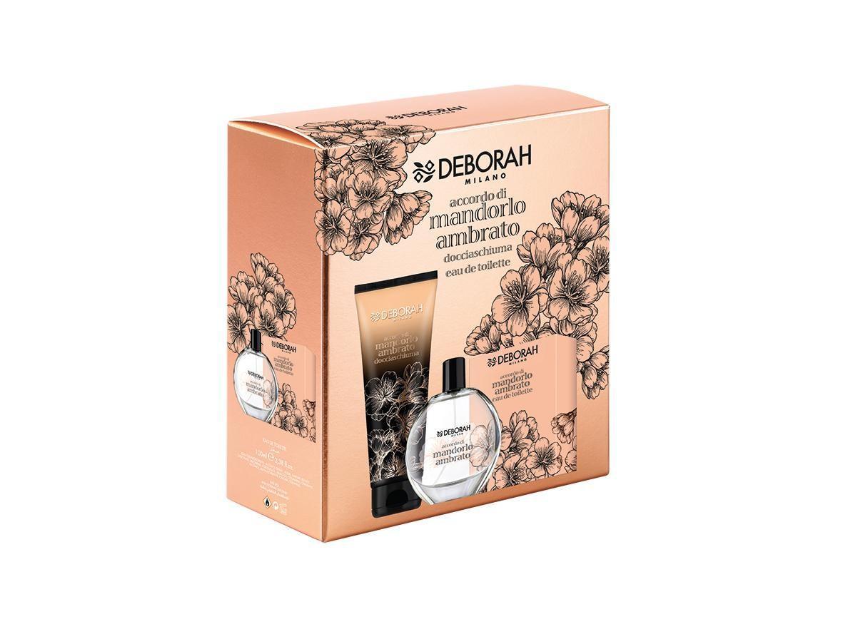 deborah-eau-de-toilette-mandorlo-ambrato-100-ml-+-docciaschiuma-mandorlo-ambrato-250-ml Deborah Eau De Toilette Mandorlo Ambrato 100 ML + Docciaschiuma Mandorlo Ambrato 250 ML