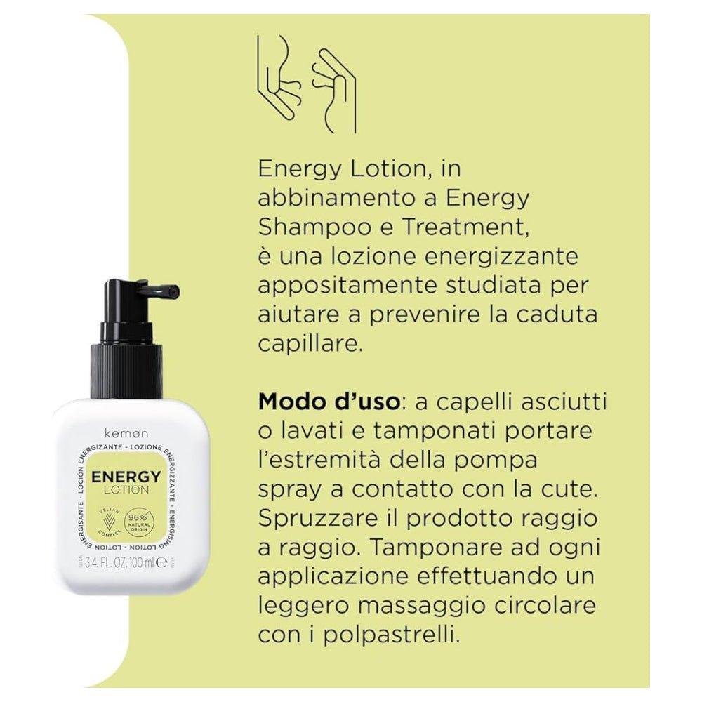 kemon kemon energy lotion hair care 100ml - foto 2