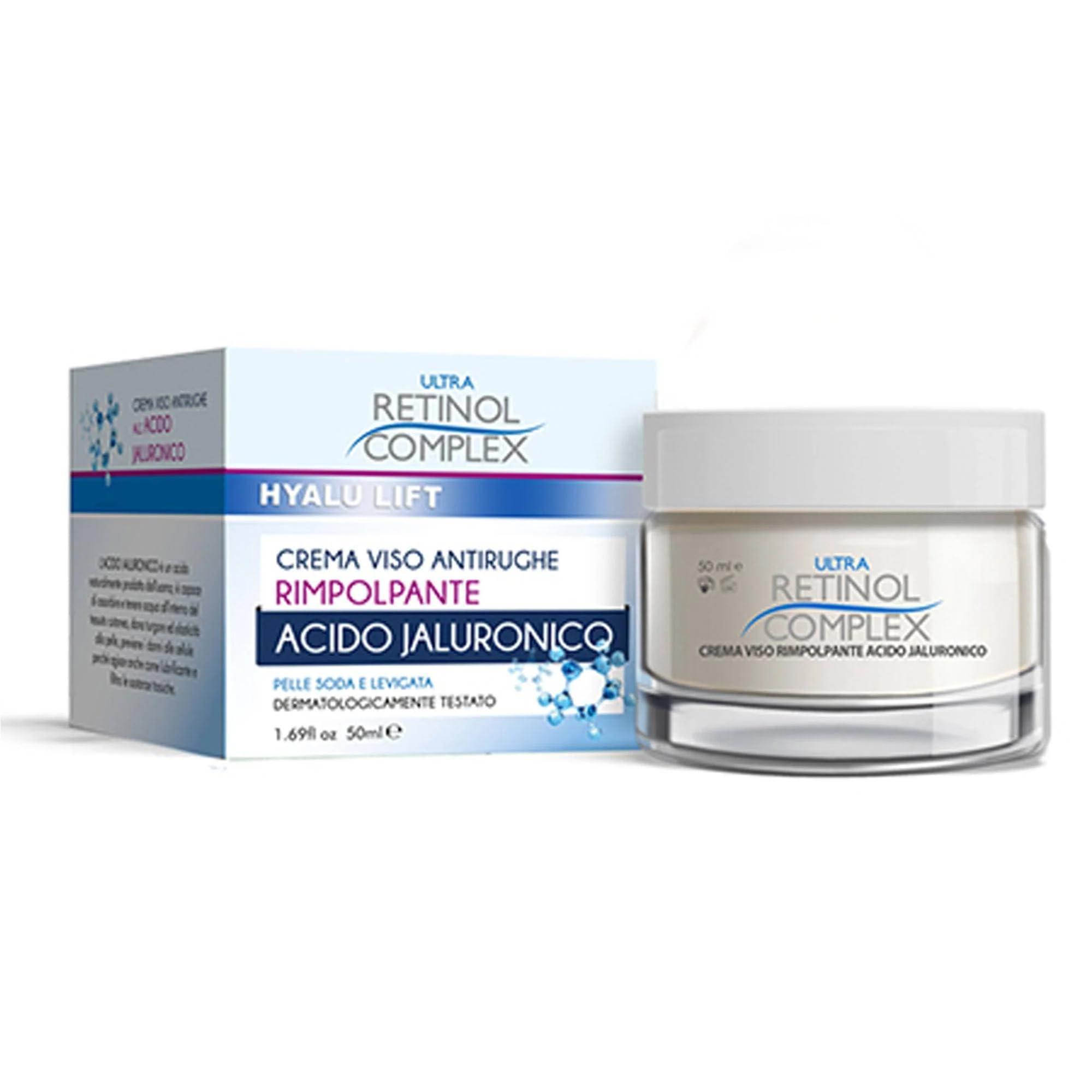 Barattolo crema viso trasparente etichetta 