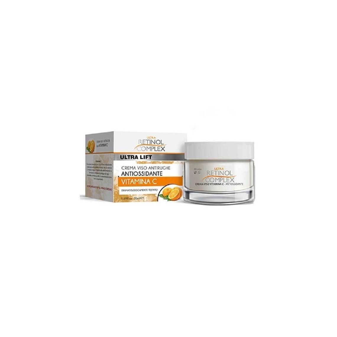 retinol-complex-crema-viso-antirughe-antiossidante-vitamina-c-50ml-111 Retinol Complex Crema Viso Antirughe Antiossidante Vitamina C 50ML 111