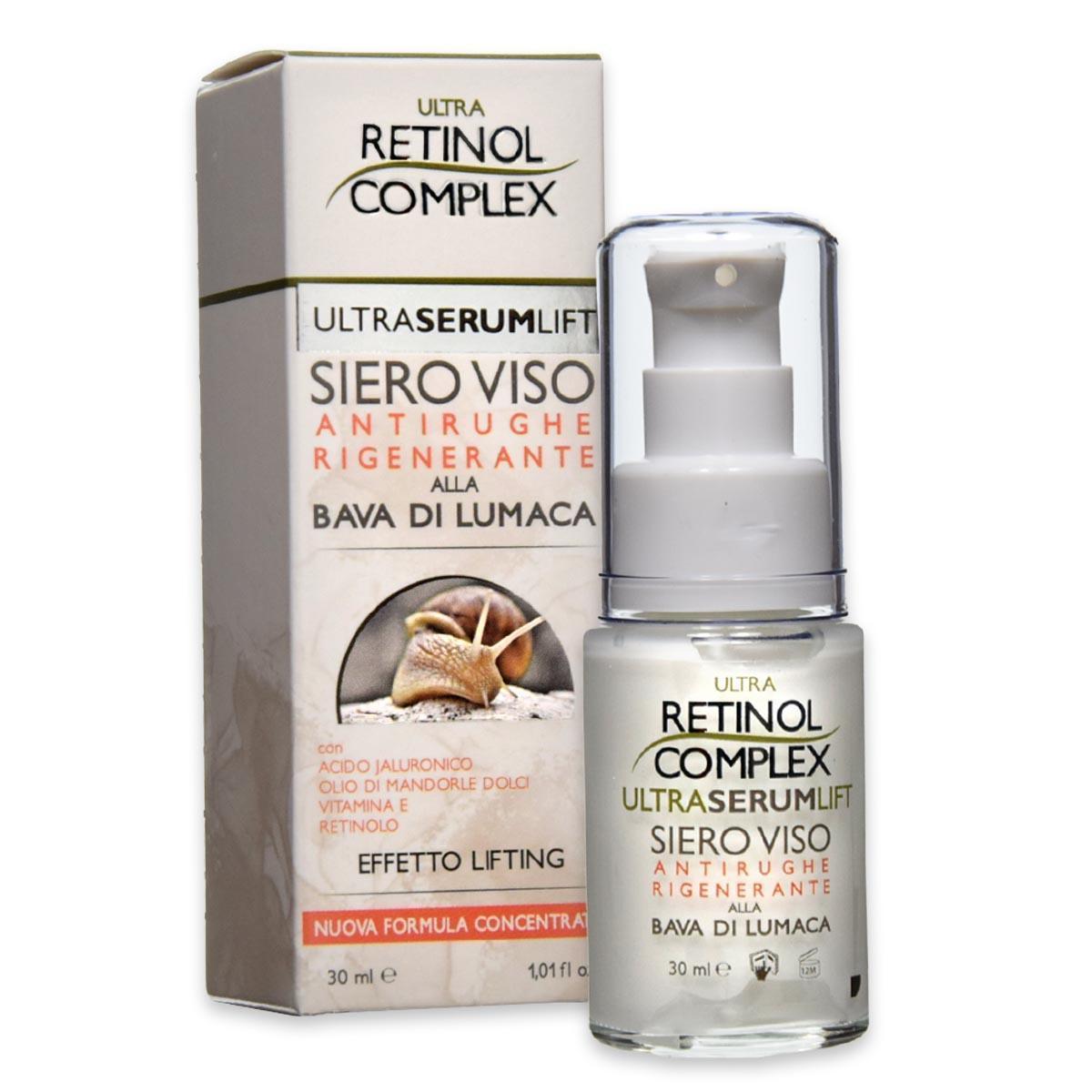 retinol-complex-siero-viso-antirughe-bava-di-lumaca-30ml-206 Retinol Complex Siero Viso Antirughe Bava Di Lumaca 30ML 206