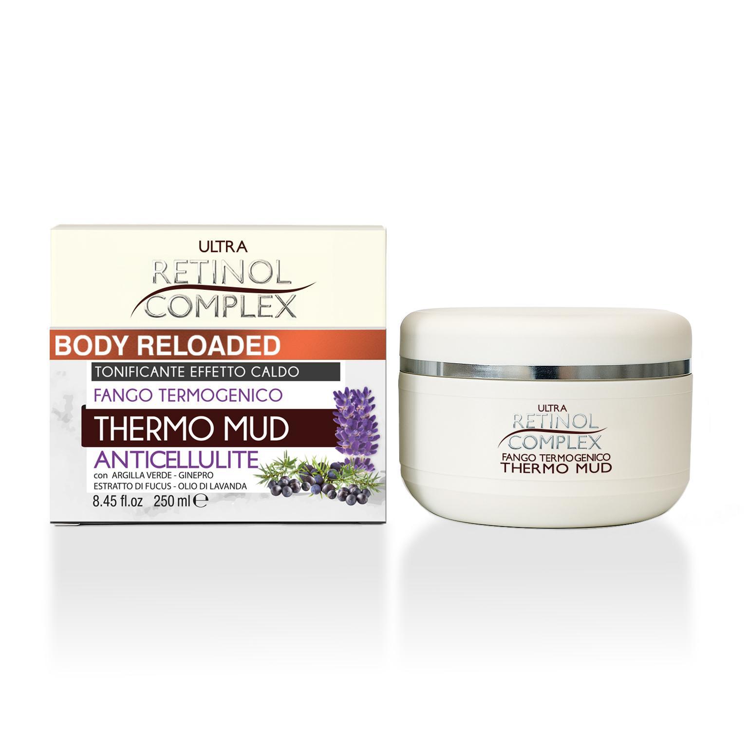 ultra retinol retinol complex fango termogenico thermo mud 250ml 323 - foto 1 ultra retinol retinol complex fango termogenico thermo mud 250ml 323 - foto 1