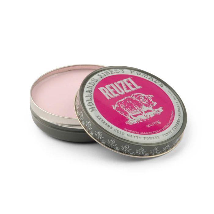 reuzel-pink-extreme-hold-matte-pomade-113gr-39695 Reuzel Pink Extreme Hold Matte Pomade 113GR 39695