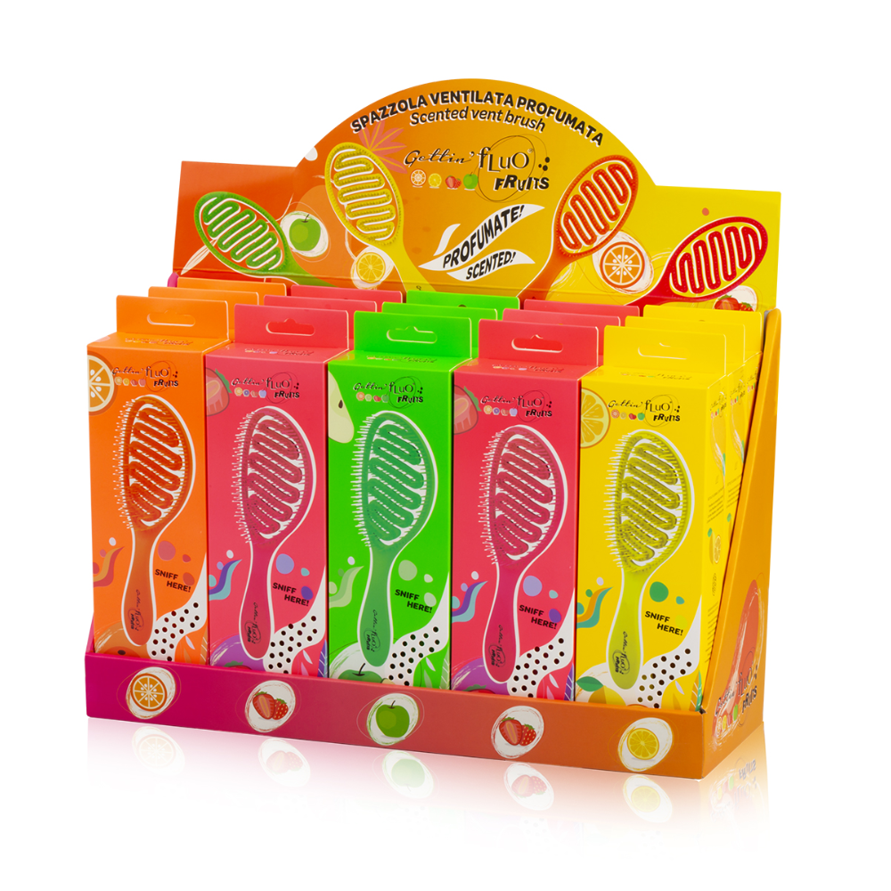 Labor Spazzola Ventilata Profumata Gettin Fluo C832 Colore Casuale