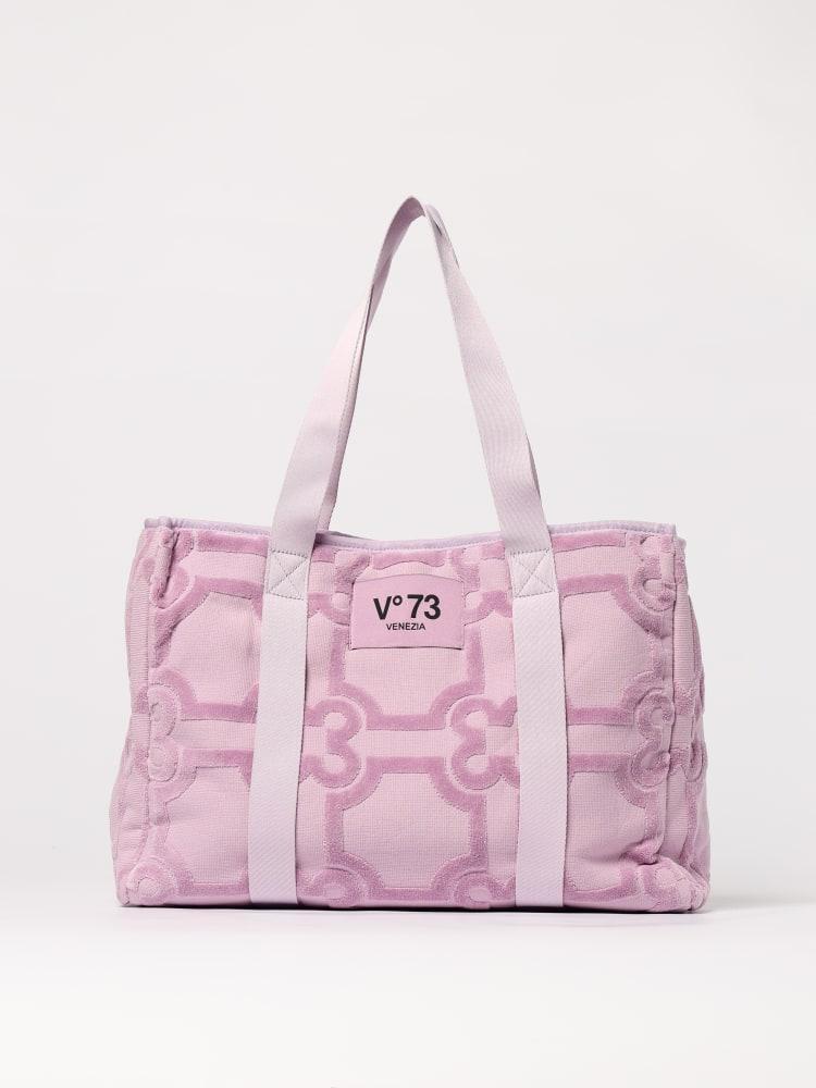 Borsa sintetica donna VÂ°73 Amy rosa lilla