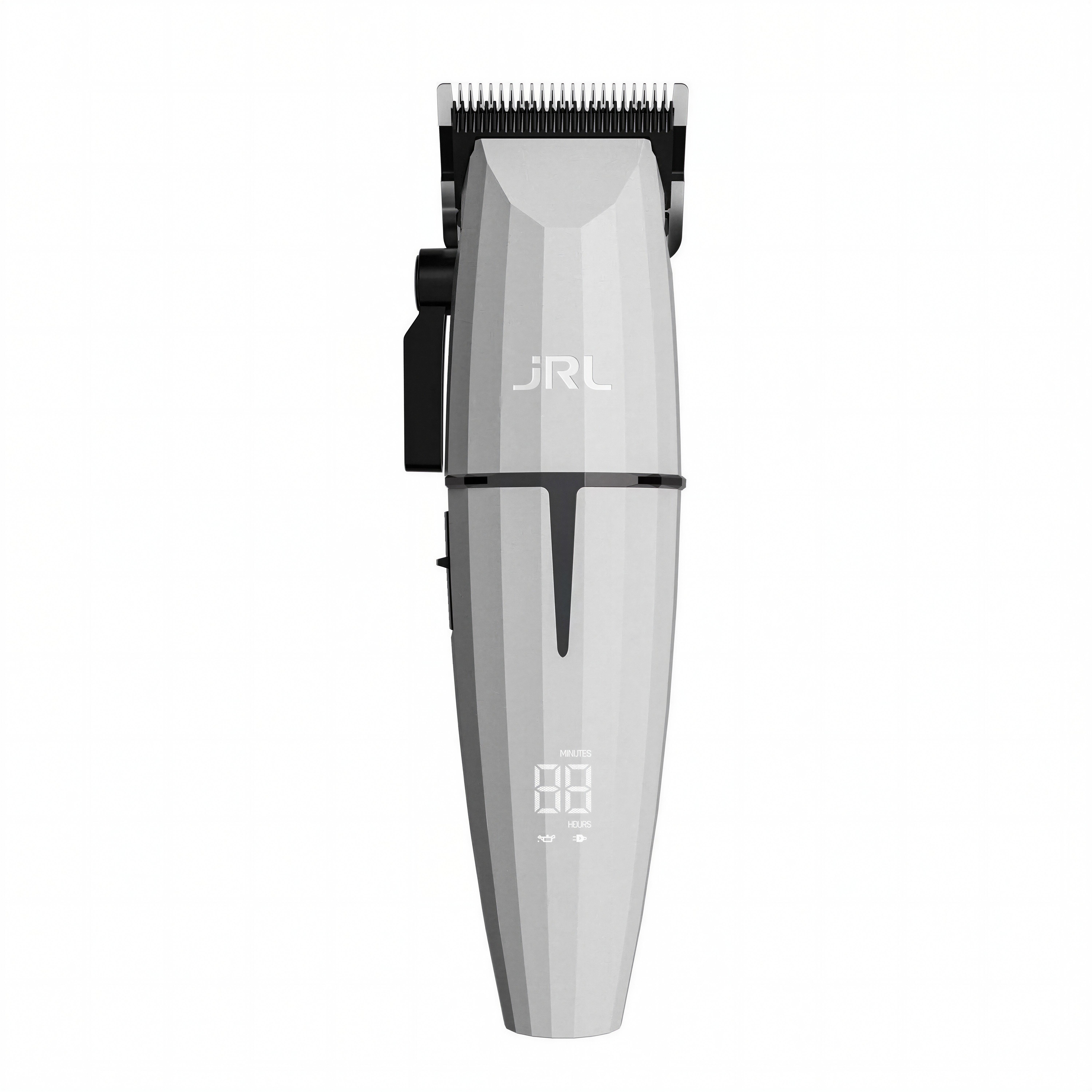 jrl jrl onyx ghost professional cordless hair clipper tagliacapelli regola barba - foto 1 JRL Onyx Ghost tagliacapelli cordless, vista frontale con display LED