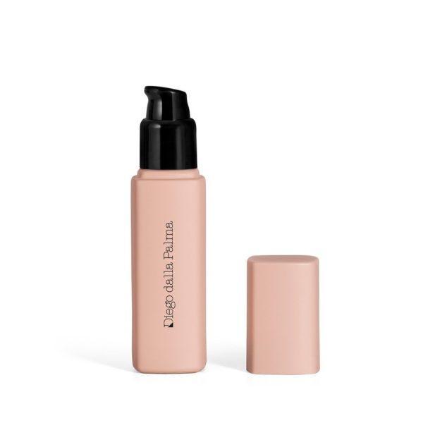 Fondotinta Diego Dalla Palma Nudissimo 248W in flacone beige con pompa e tappo rosa
