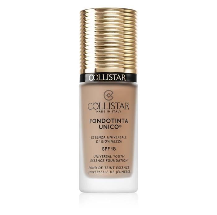 collistar collistar f.tinta unico n.3n - foto 1 Fondotinta Collistar Unico bottiglia con pompa dorata sfondo bianco