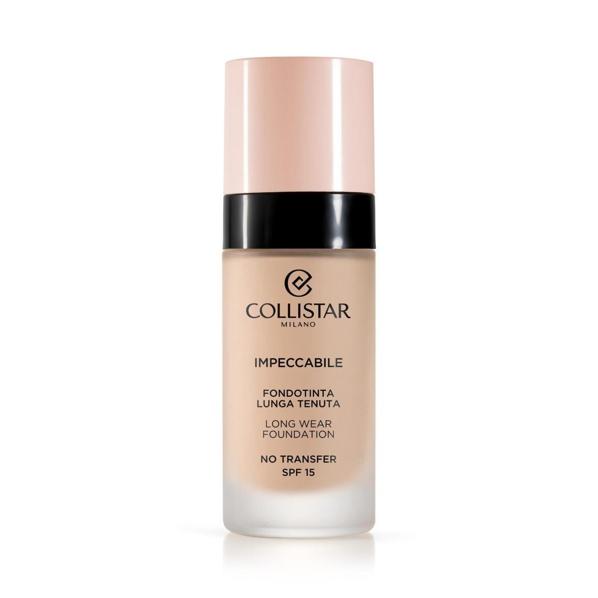 Fondotinta Collistar Impeccabile light 2 SPF20 in bottiglia con pump