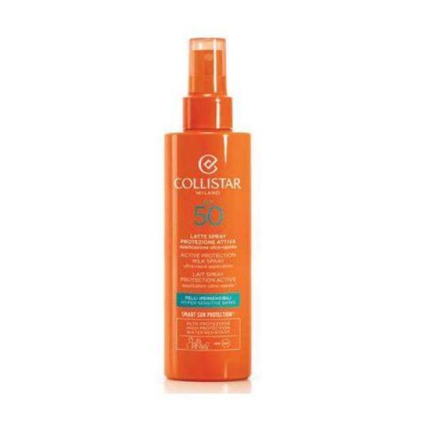 Latte solare protezione SPF50, flacone da 200ml Collistar