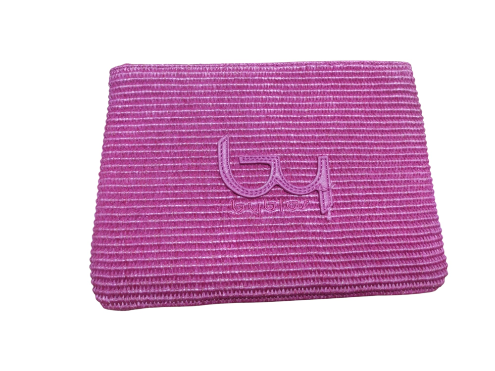 Borsa BYBLOS in sintetico fucsia con superficie rigata