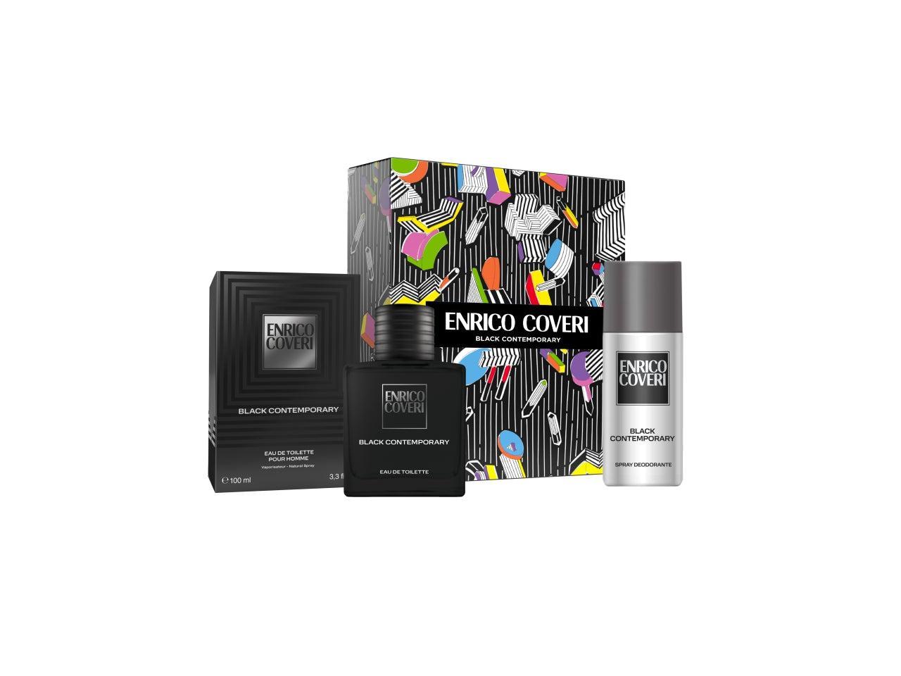 enrico coveri conf.coveri black cont.100ml+deod. - foto 1 enrico coveri conf.coveri black cont.100ml+deod. - foto 1