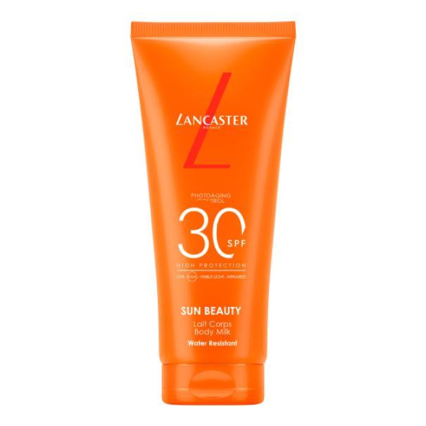 Latte solare corpo SPF30 Lancaster per protezione solare quotidiana