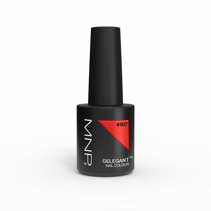 mnp mesauda gelegant gel polish smalto semipermanente 8ml 507 funky - foto 1 Flacone smalto semipermanente Mesauda GElegant 8ml colore 507 Funky, tonalità rossa/fucsia